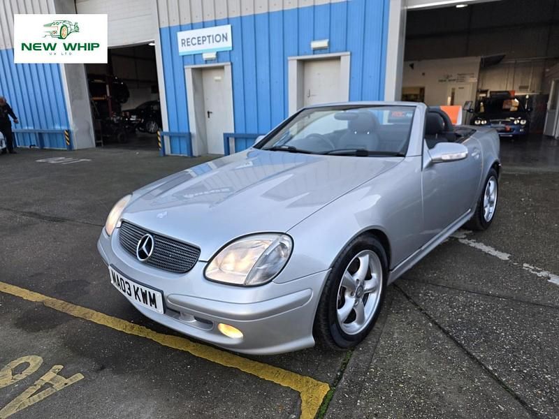 Used Mercedes SLK320 2003 Silver Cabriolet