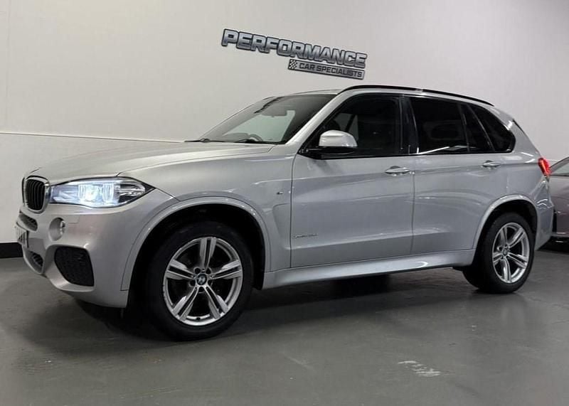 Silver Used 2015 BMW X5 M Sport SUV | £19,995 (Good price) - Image 1/4