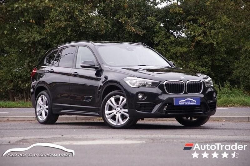 Black Used 2019 BMW X1 Sport Line SUV | £12,599 (Fair price) - Image 1/4