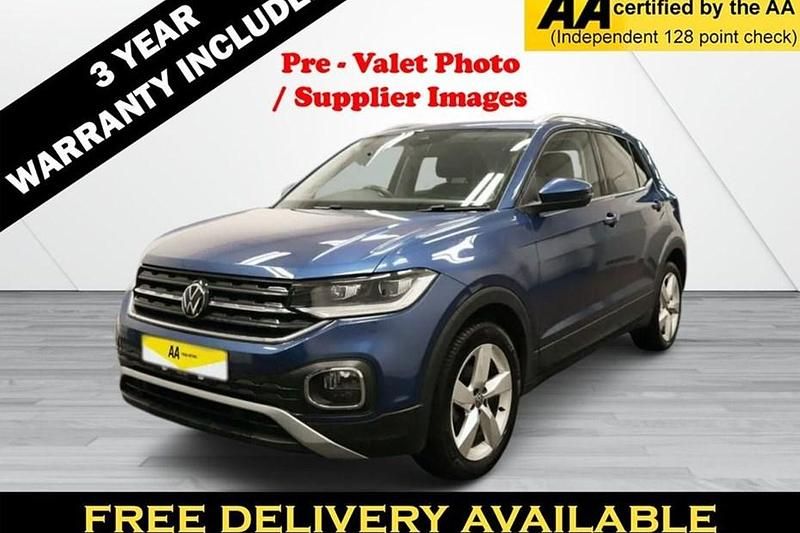 Blue Used 2021 VW T-Cross SEL SUV | £14,895 (Fair price) - Image 1/1