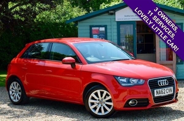 Red Used 2012 Audi A1 Sportback Sport Hatchback | £5,495 (Fair price) - Image 1/1