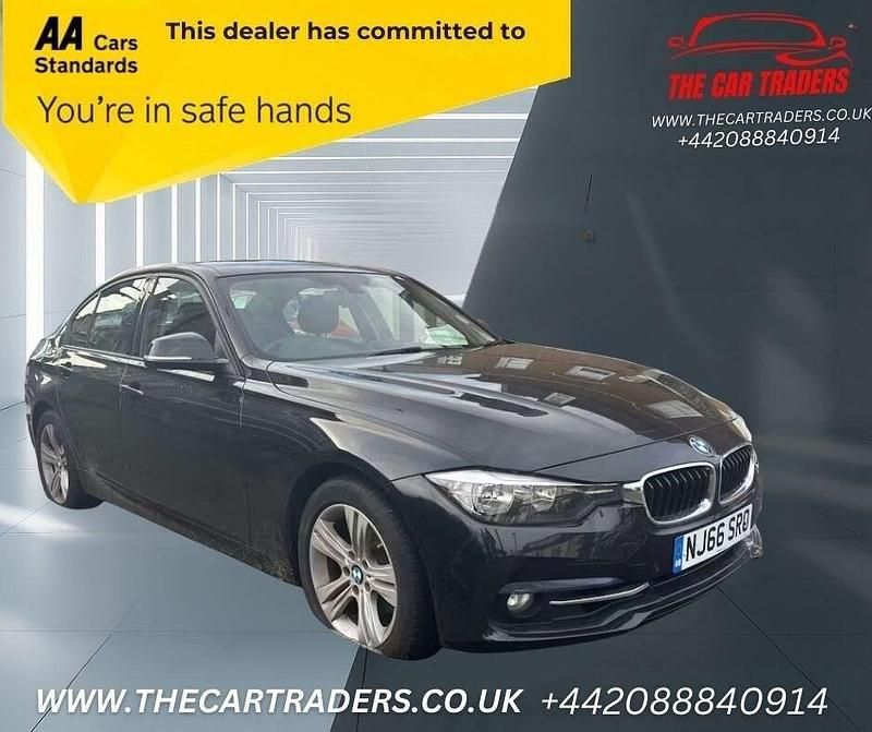 Black Used 2016 BMW 330e Sport Line Sedan | £10,488 (Fair price) - Image 1/4