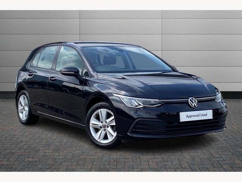 Black Used 2022 VW Golf VIII Life Hatchback | £15,395 (Good price) - Image 1/4