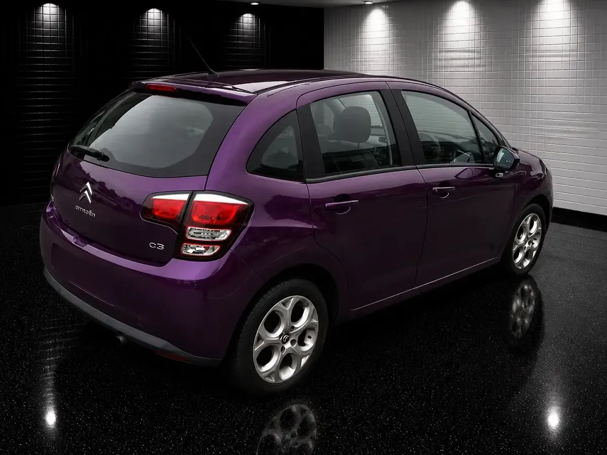 Begagnad Citroën C3 PureTech 68 HK (50 kW) 2016 Lila Halvkombi