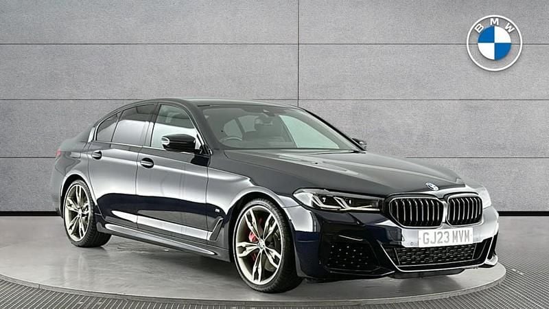 Used BMW M550 Comfort Edition 523 HP (384 kW) 2023 Black Sedan