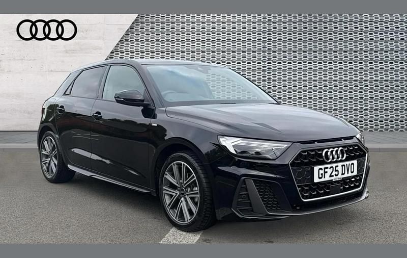 Black Used 2025 Audi A1 S-Line Hatchback | £23,644 (Good price) - Image 1/4