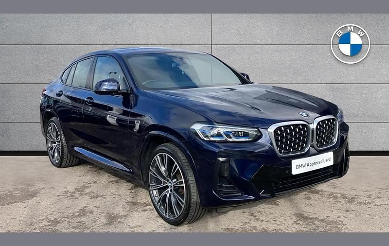 Used BMW X4 M Sport 187 HP (137 kW) 2022 Blue SUV