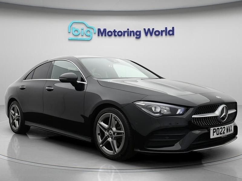 Black Used 2022 Mercedes CLA180 AMG Line Premium Sedan | £22,900 (Fair price) - Image 1/4