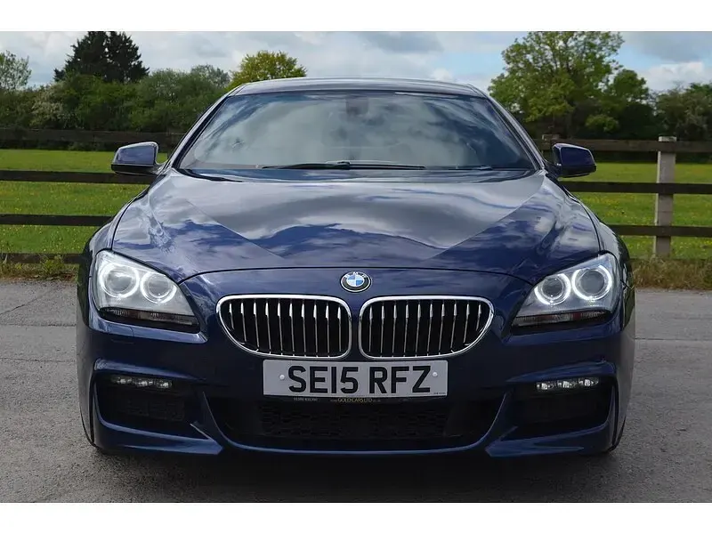 Used BMW 640 M Sport 313 HP (230 kW) 2015 Blue Coupe