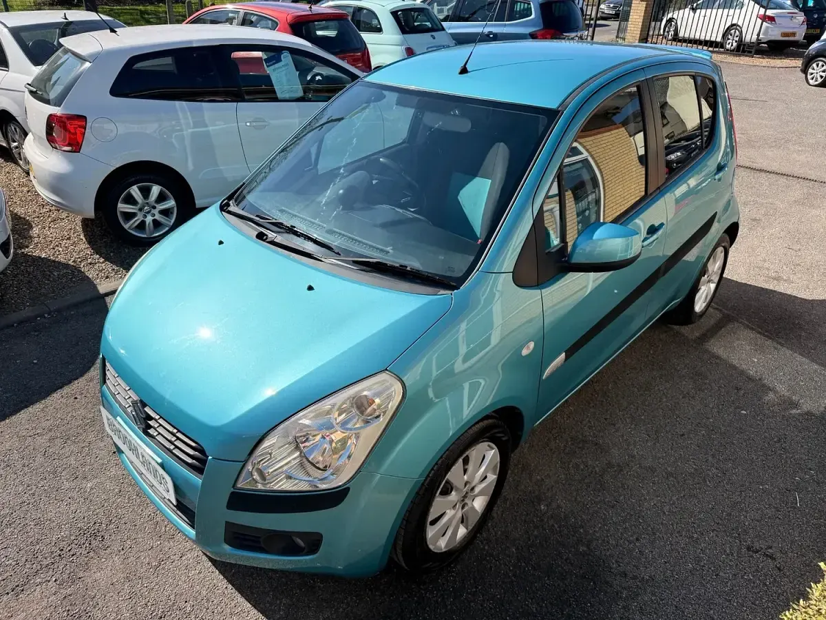 Used Suzuki Splash GLS 83 HP (61 kW) 2009 Lagoon turquoise Hatchback