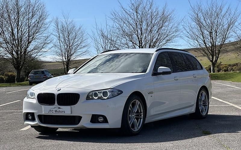 Used BMW 520 M Sport 190 HP (139 kW) 2016 White Estate