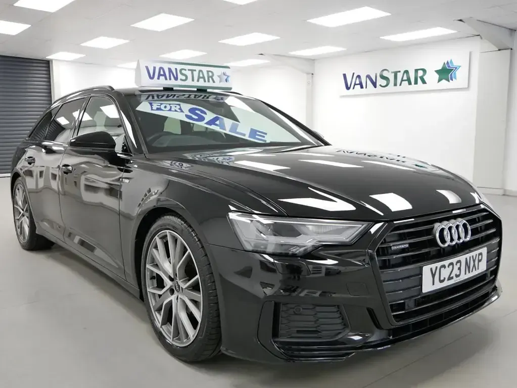 Used Audi A6 Black Edition 204 HP (150 kW) 2023 Black Estate