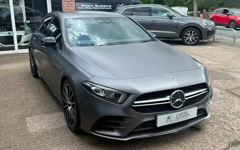 Used Mercedes A35 AMG Premium 306 HP (225 kW) 2021 Grey Hatchback