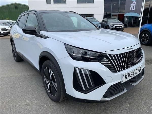 White Used 2024 Peugeot 2008 GTi SUV | £18,995 (Fair price) - Image 1/4