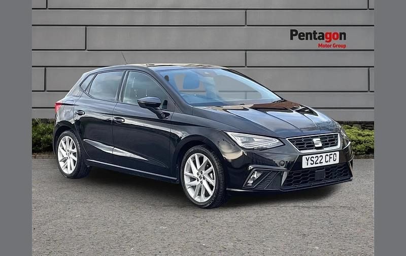 Used Seat Ibiza FR 94 HP (69 kW) 2022 Black Hatchback
