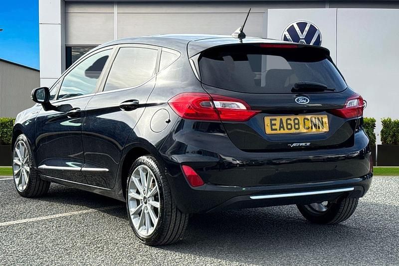 Used Ford Fiesta Vignale 99 HP (72 kW) 2018 Black Hatchback