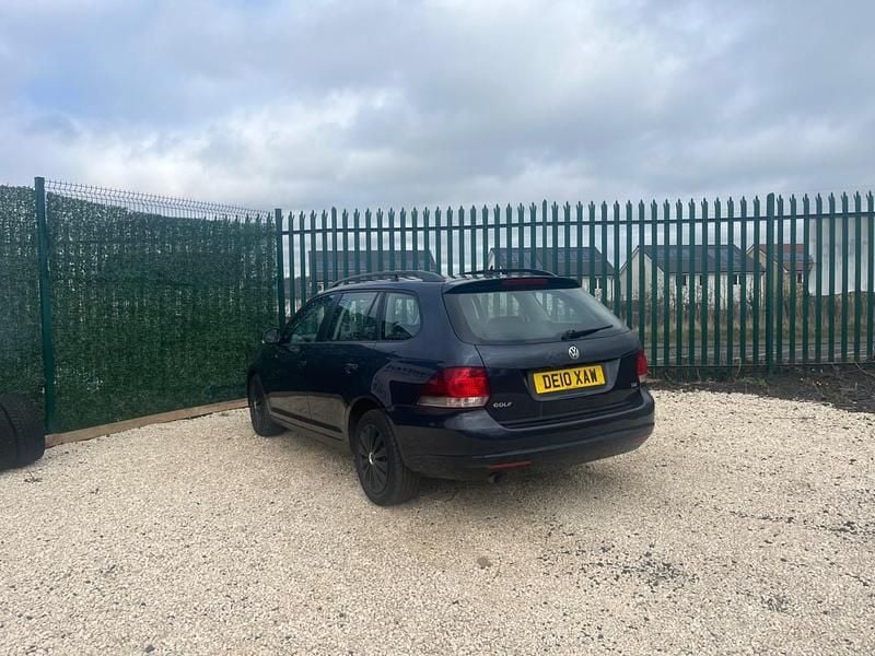 Used VW Golf VI S 2010 Blue Hatchback