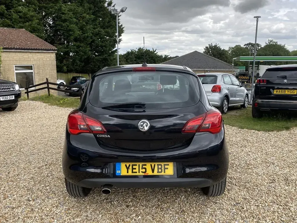 Used Vauxhall Corsa SRi 2015 Black Hatchback