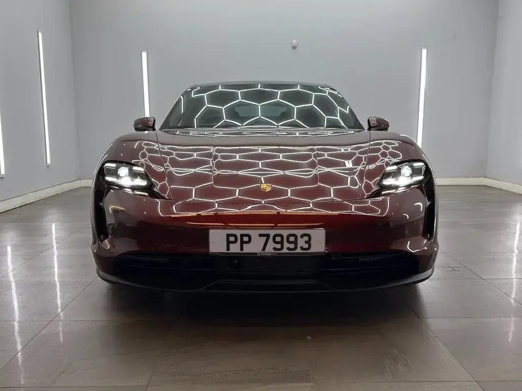 Used Porsche Taycan Performance Package 11 kW (15 HP) 2022 Red Sedan