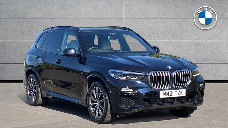 Black Used 2021 BMW X5 M Sport SUV | £39,000 (Good price) - Image 1/4