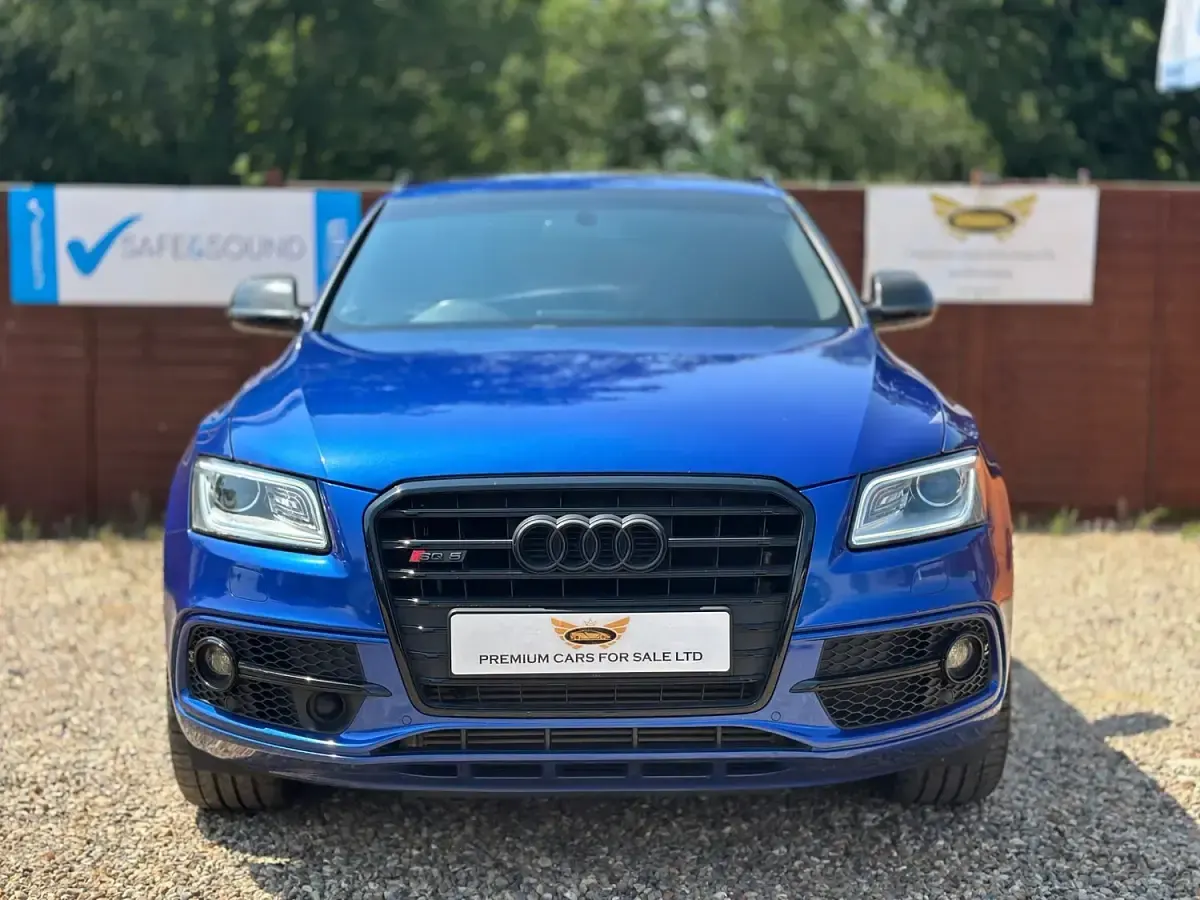 Used Audi SQ5 S-Line 313 HP (230 kW) 2016 Blue SUV