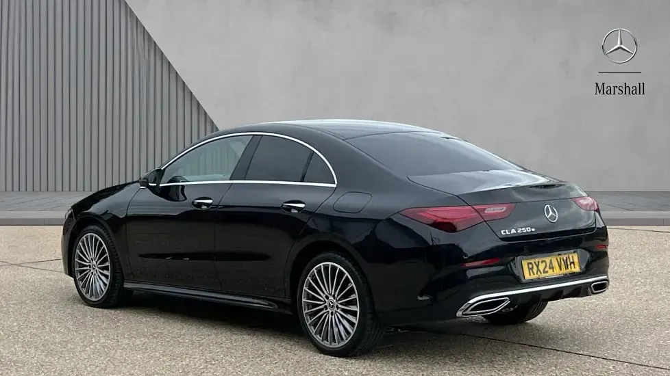 Used Mercedes E250 AMG Line Premium 218 HP (160 kW) 2024 Cosmos black metallic