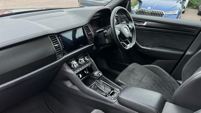 Used Skoda Kodiaq SportLine 150 HP (110 kW) 2022 Black SUV