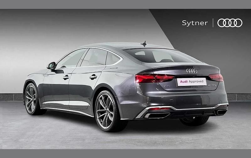 Used Audi A5 Sportback S-Line 200 HP (147 kW) 2022 Grey Hatchback