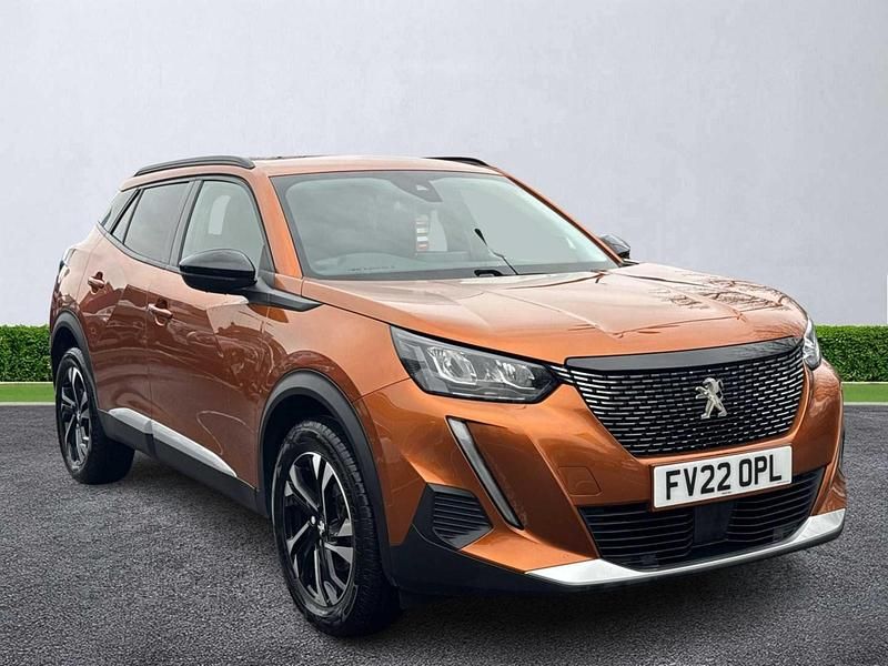 Orange Used 2022 Peugeot 2008 Allure Premium SUV | £12,970 (Fair price) - Image 1/4