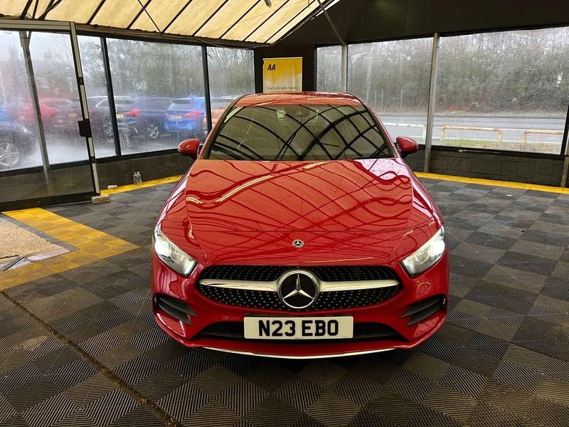 Used Mercedes A200 AMG line 2018 Red Hatchback