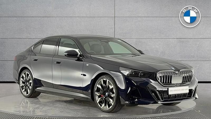 Black Used 2024 BMW 550e M Sport | £57,490 (Fair price) - Image 1/4