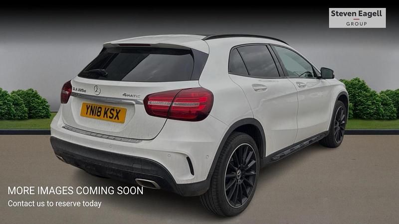 Used Mercedes GLA220 AMG line 2018 White SUV