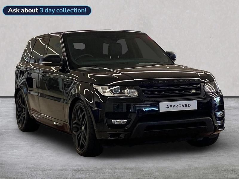 Black Used 2017 Land Rover Range Rover Sport Autobiography Dynamic SUV | £35,500 (Good price) - Image 1/4