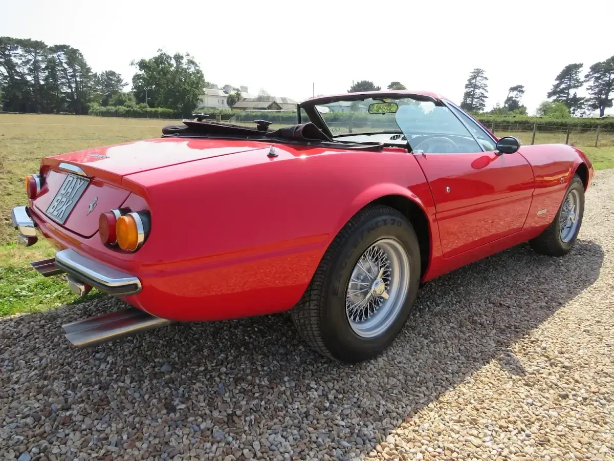 Used Ferrari Daytona 1977 Red Cabriolet