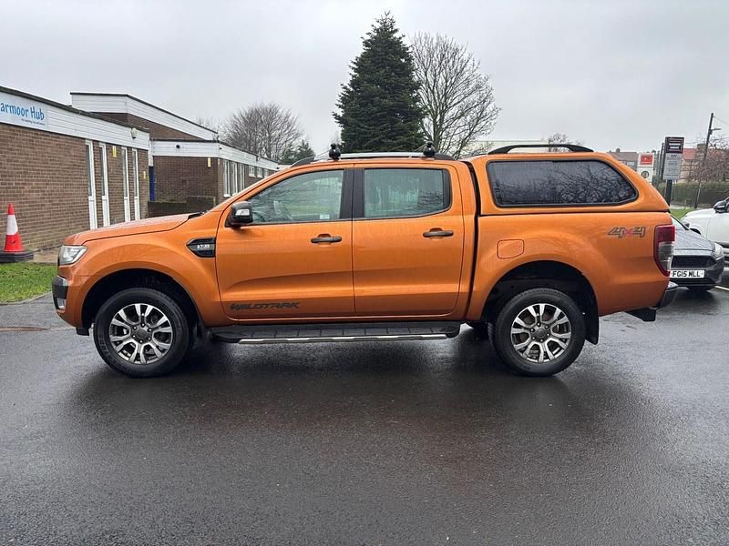 Used Ford Ranger Wildtrack 2018 Orange Pickup