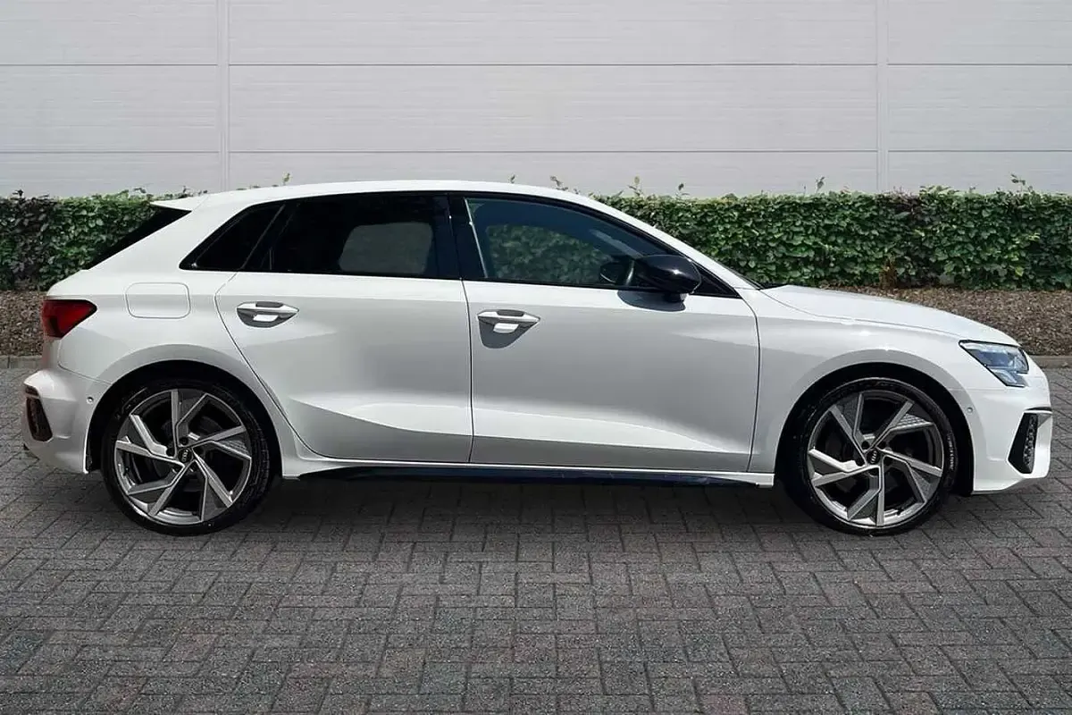 Used Audi S3 Sportback Black Edition 306 HP (225 kW) 2024 White Hatchback