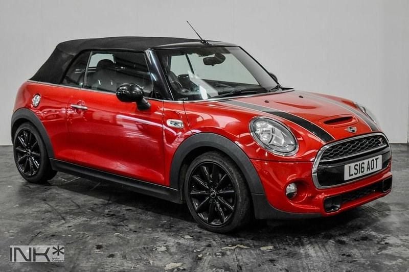 Used Mini Cooper S Cabriolet 2016 Red Cabriolet