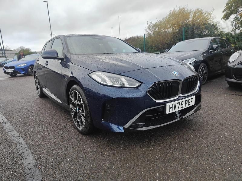 Tanzanite blue New 2025 BMW 120 M Sport Hatchback | £30,987 - Image 1/4