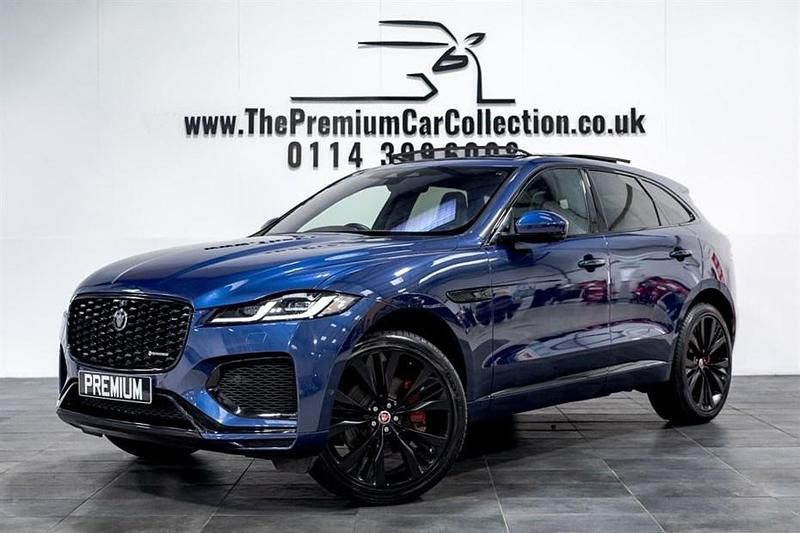 Blue Used 2021 Jaguar F-Pace R-Dynamic SUV | £35,980 (Expensive) - Image 1/1