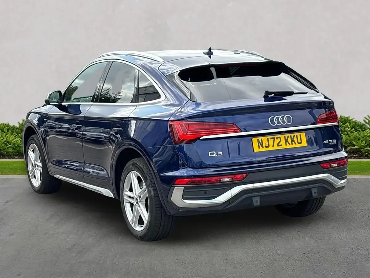 Used Audi Q5 Sportback S-Line 2022 Blue SUV