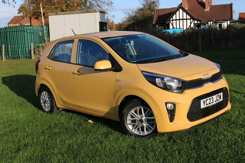 Yellow Used 2023 Kia Picanto 2 Hatchback | £11,495 (Fair price) - Image 1/4