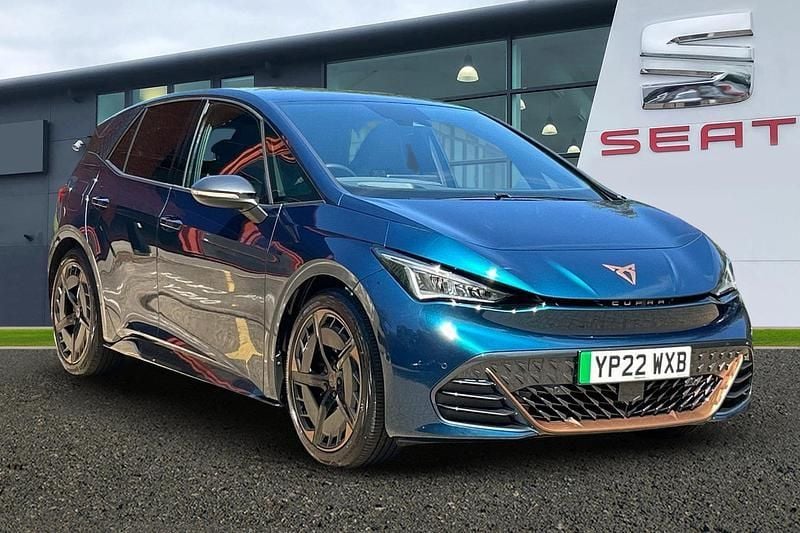 Blue Used 2022 Cupra Born Hatchback | £19,289 (Fair price) - Image 1/4