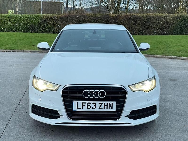 Used Audi A6 S-Line 2013 White Sedan