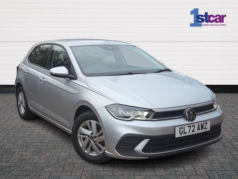 Silver Used 2022 VW Polo Life Hatchback | £13,989 (Fair price) - Image 1/4