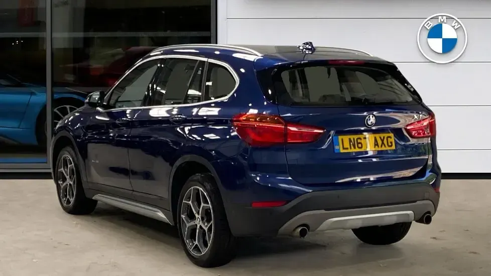 Used BMW X1 xLine 189 HP (139 kW) 2017 Blue SUV