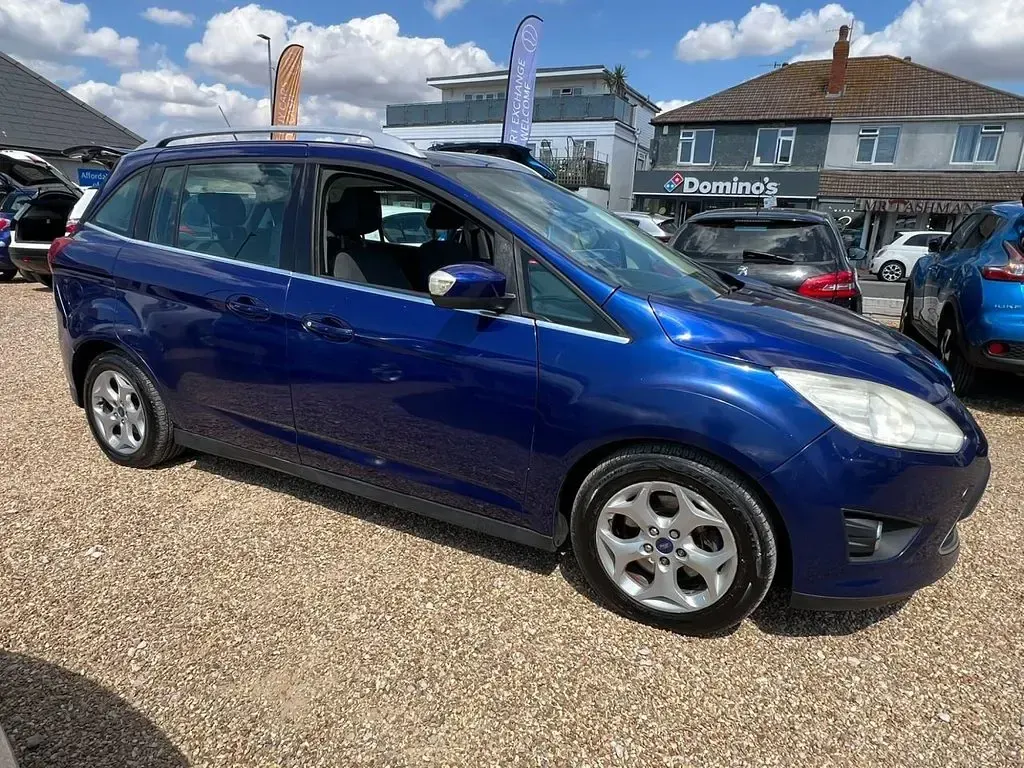 Used Ford Grand C-Max Zetec 2014 Blue MPV