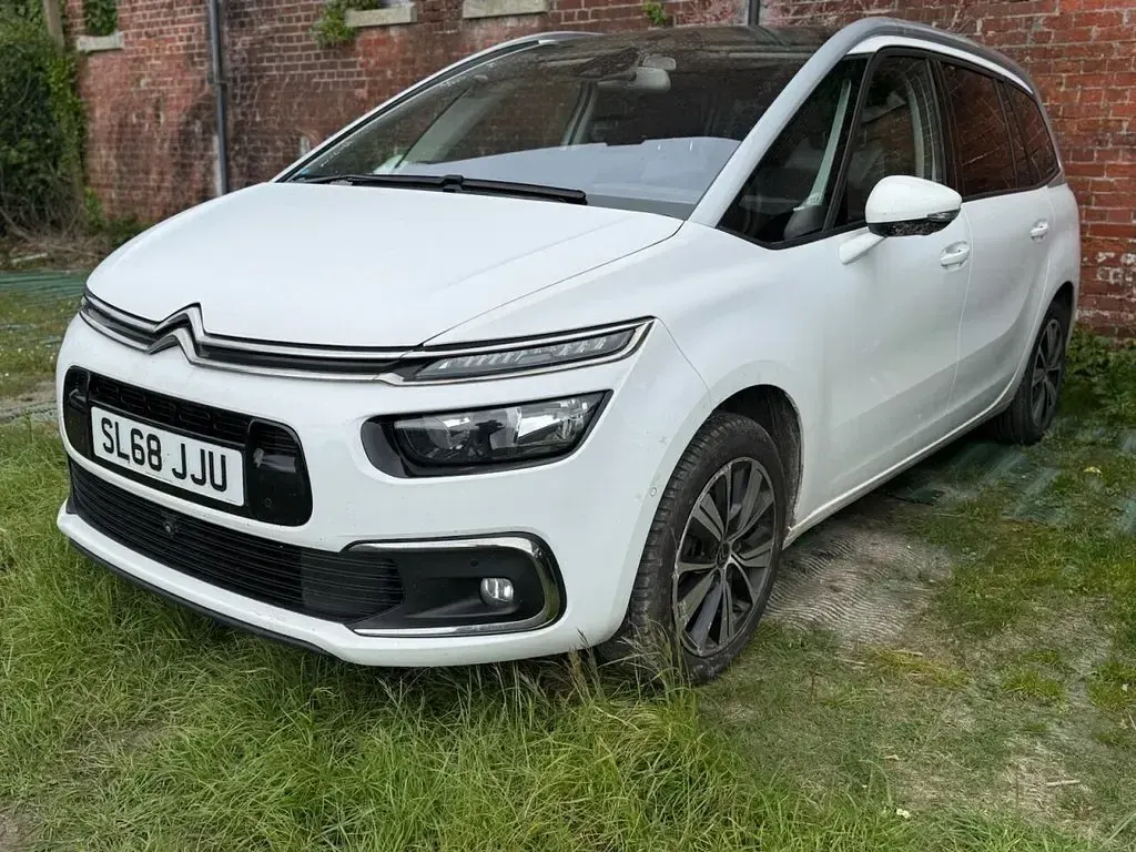 Gebraucht Citroën Grand C4 Picasso Flair 130 PS (95 kW) 2018 Weiß Van / Kleinbus