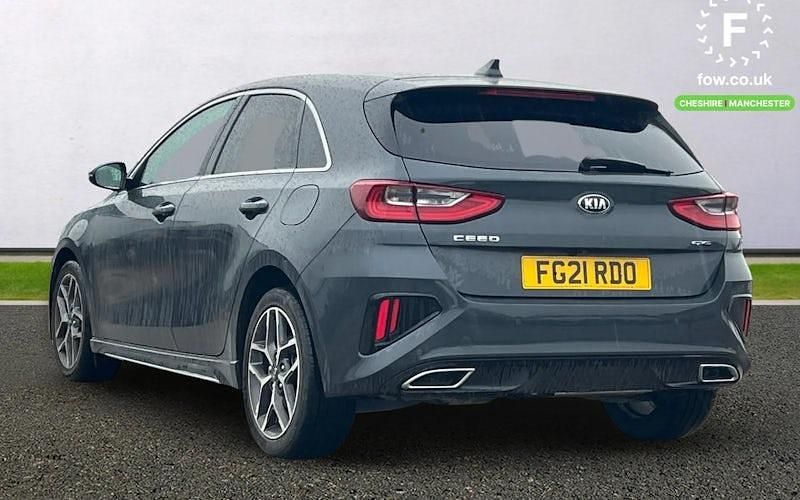 Used Kia Ceed GT-Line 136 HP (100 kW) 2021 Grey Hatchback