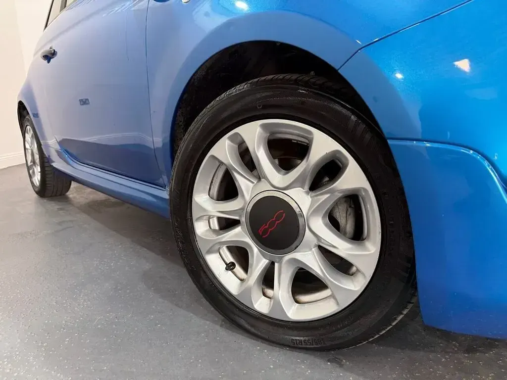 Used Fiat 500 S 95 HP (69 kW) 2017 Blue Hatchback