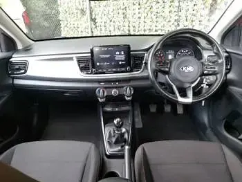 Used Kia Rio 2021 Red Hatchback